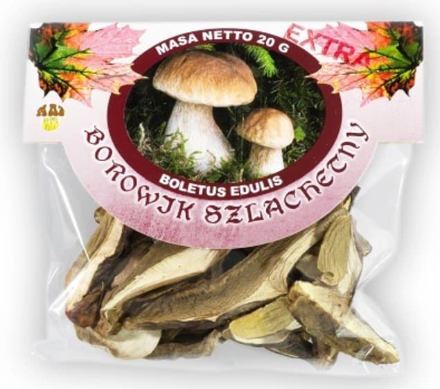 ZIELENIAK Borowik szlachetny suszony. 499,50 zl/kg