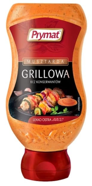 PRYMAT Musztarda grillowa. 17,30 zl/kg