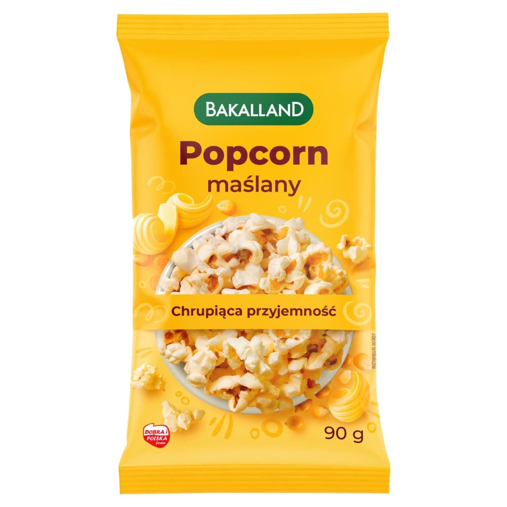 BAKALLAND Popcorn maslany. 25,44 zl/kg
