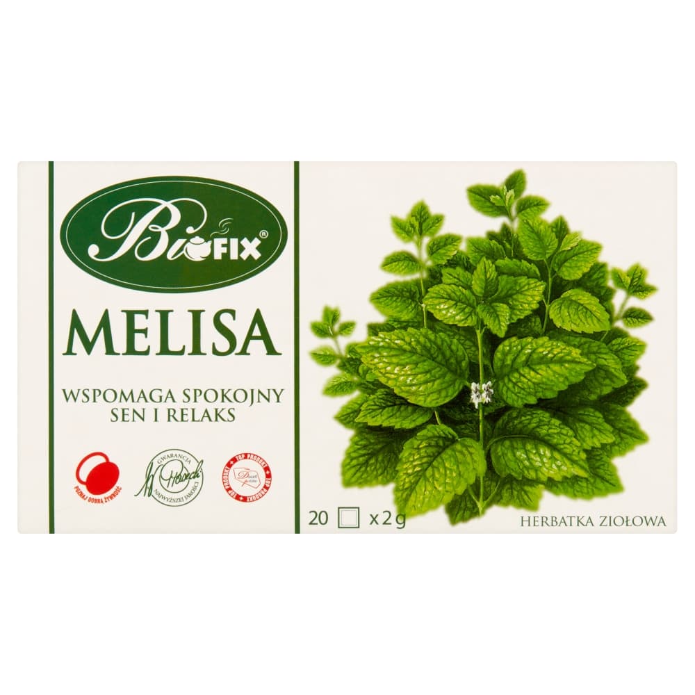 BIFIX Herbata ziolowa melisa 20 szt.. 106,25 zl/kg