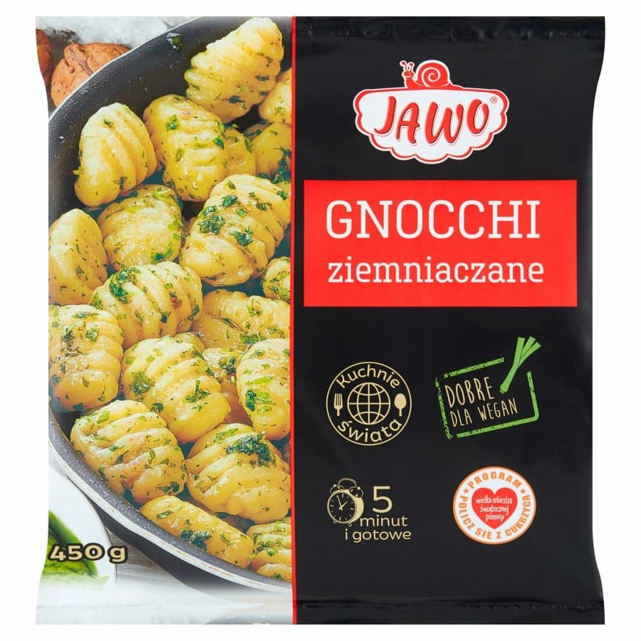 JAWO Gnocchi ziemniaczane mrozone. 19,98 zl/kg