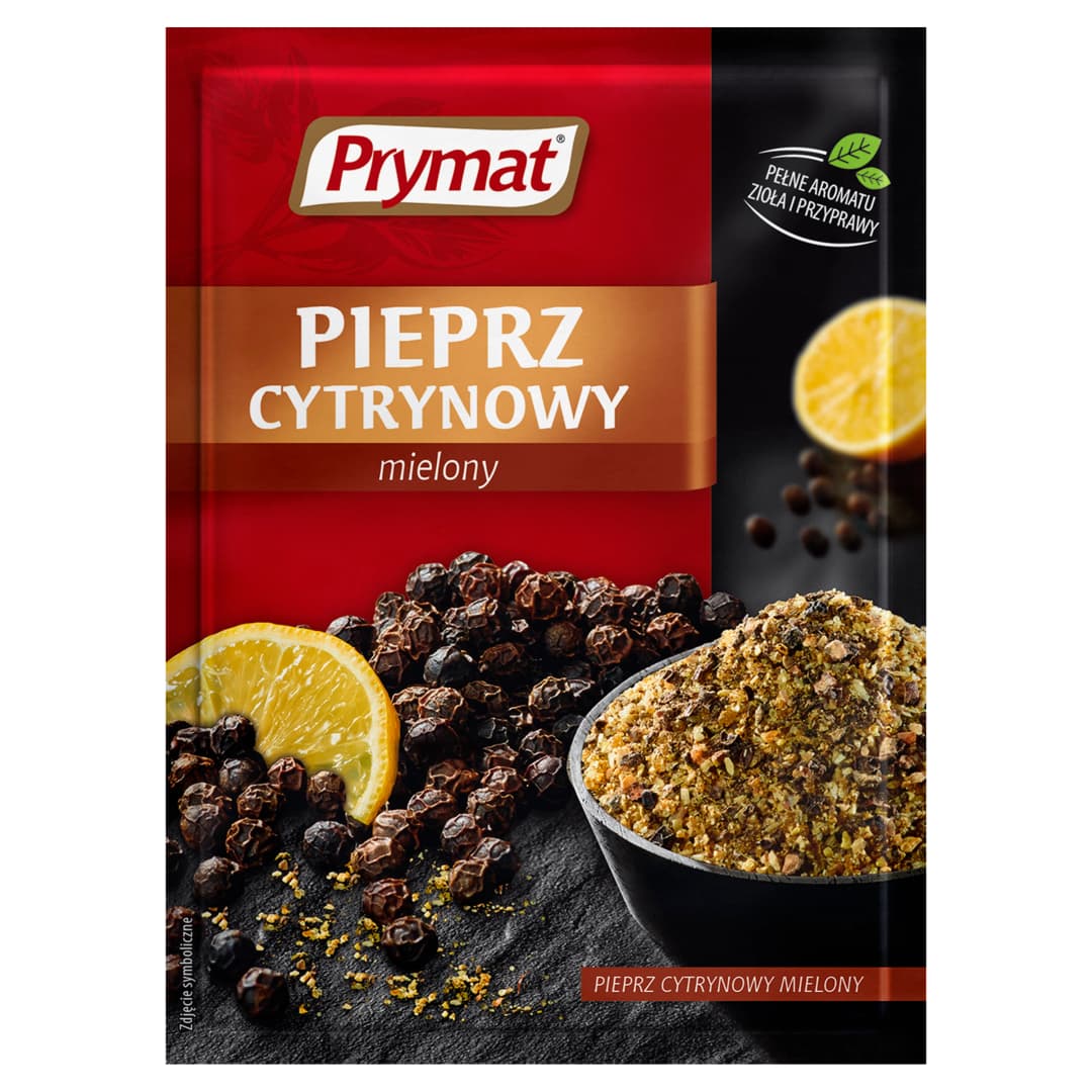 PRYMAT Pieprz cytrynowy. 69,50 zl/kg