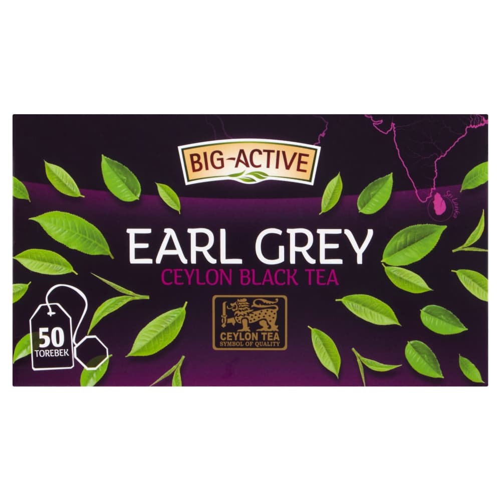BIG-ACTIVE Herbata czarna Earl Grey 50 szt.. 98,53 zl/kg