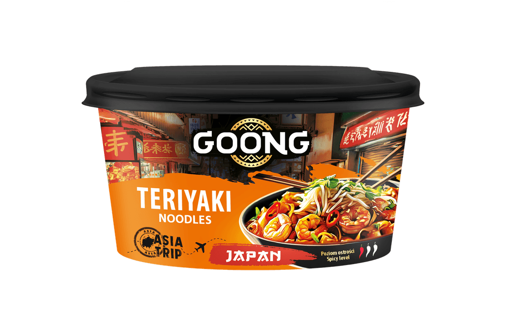 GOONG GOONG Teriyaki Noodles danie blyskawiczne. 62,11 zl/kg