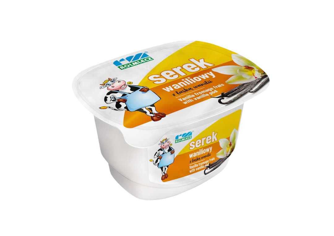 ROLMLECZ Serek homogenizowany z laska wanilii. 17,93 zl/kg