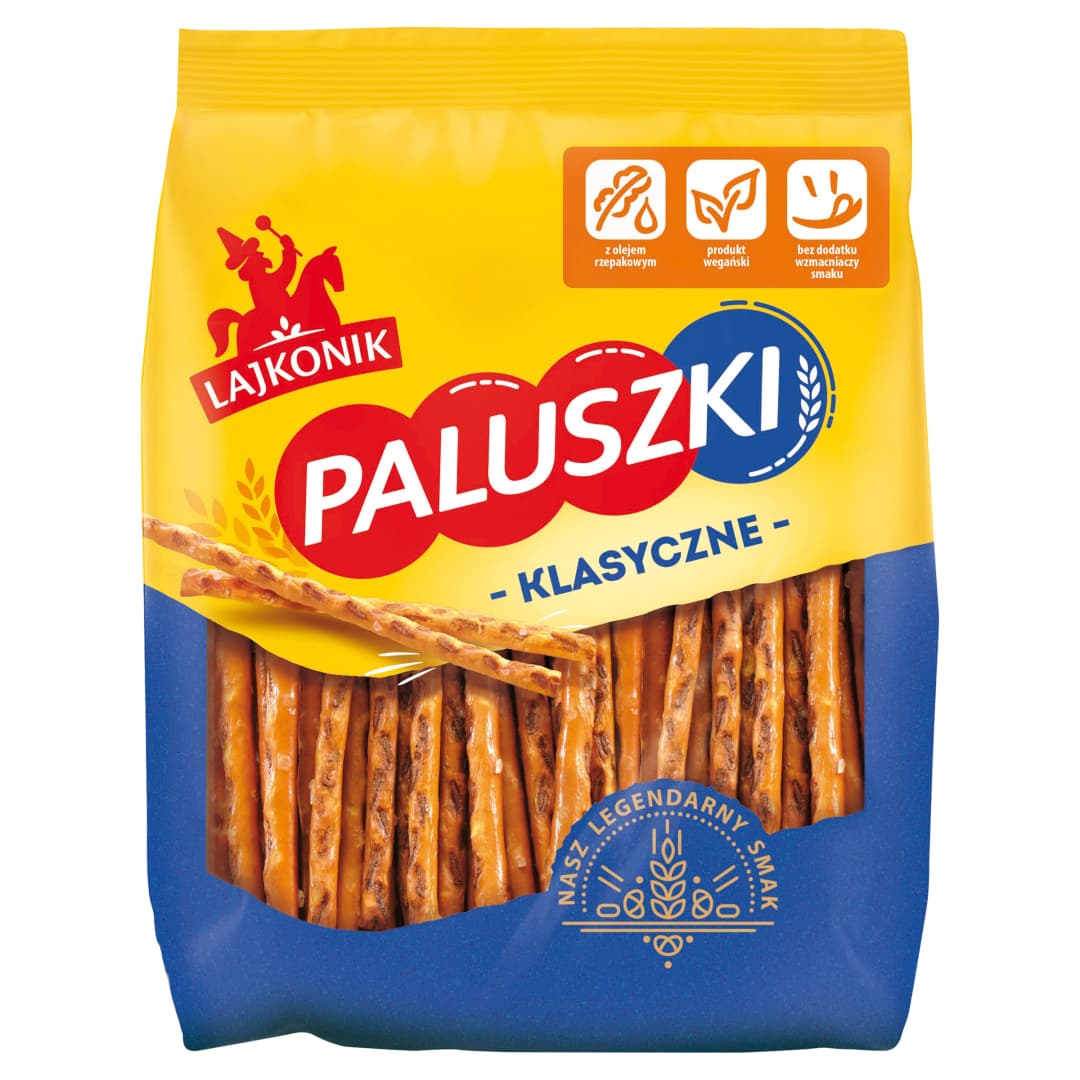 LAJKONIK Paluszki solone. 23,45 zl/kg