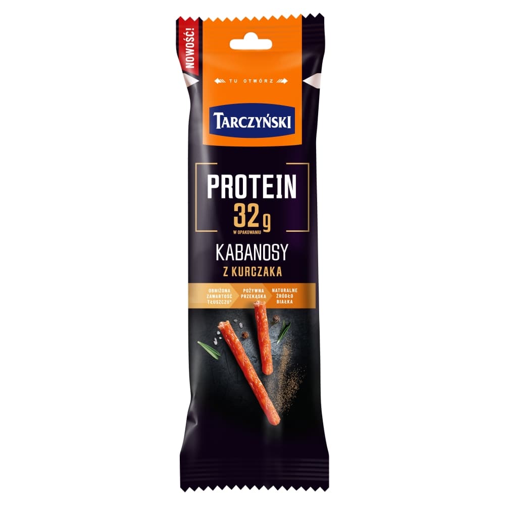 TARCZYNSKI PROTEIN Kabanosy z kurczaka. 93,63 zl/kg