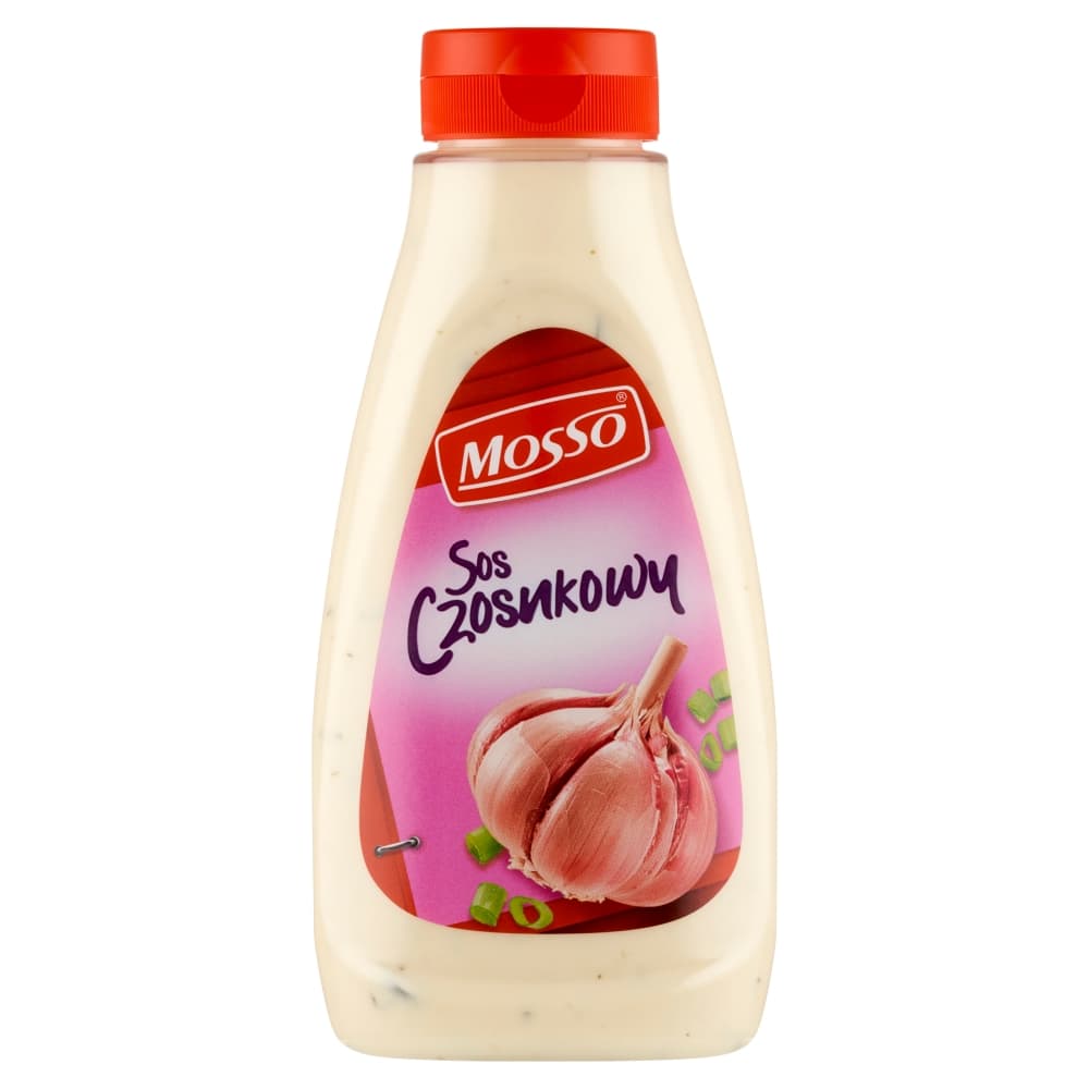MOSSO Sos czosnkowy. 23,84 zl/kg