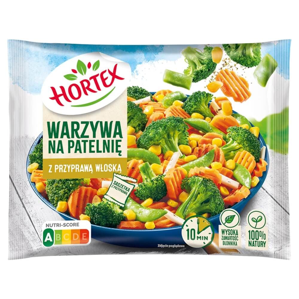 HORTEX Warzywa na patelnie z przyprawa wloska. 16,87 zl/kg