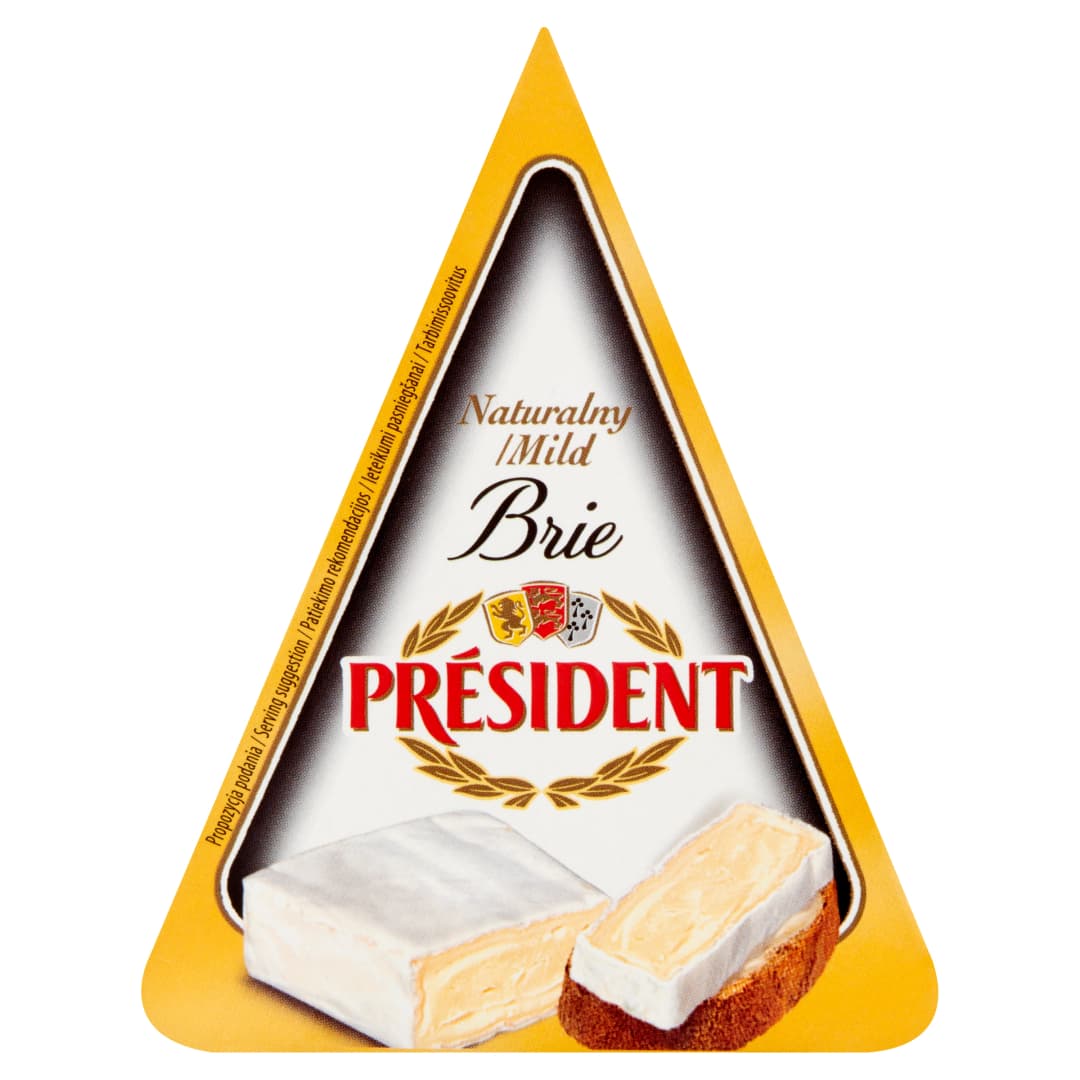 PRESIDENT Ser Brie naturalny. 55,92 zl/kg