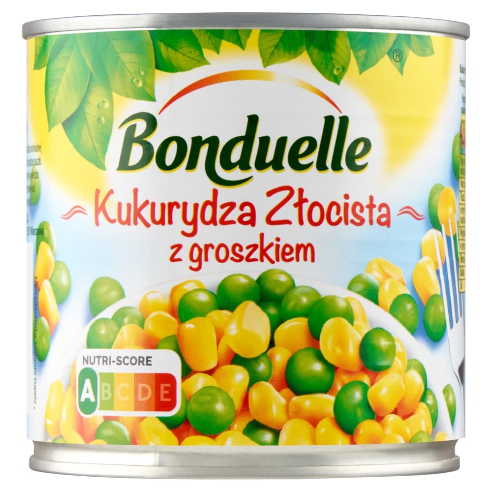 BONDUELLE Kukurydza zlocista z groszkiem. 20,56 zl/kg