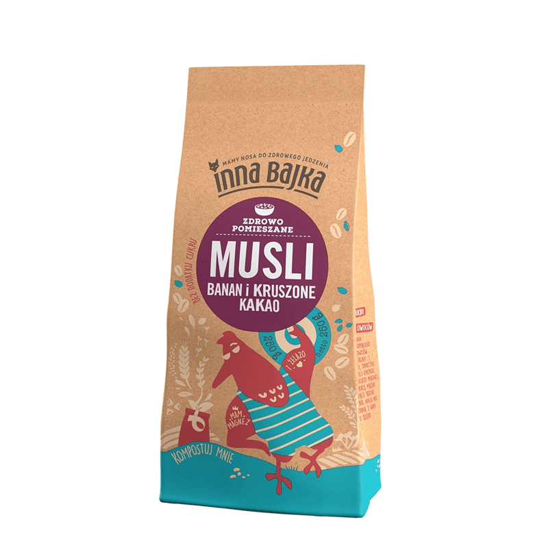 INNA BAJKA Musli banan i kruszone kakao. 37,96 zl/kg