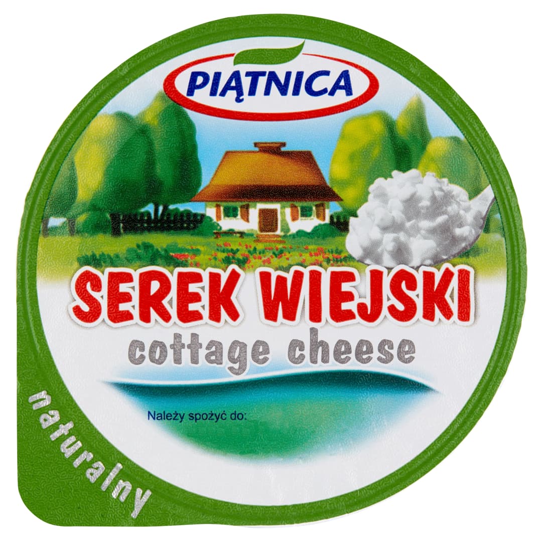 PIATNICA Serek Wiejski naturalny. 14,80 zl/kg
