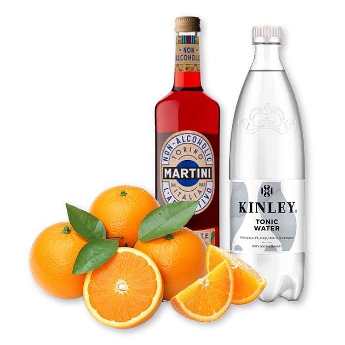 MULTIPAK Martini Vibrante z Tonikiem bezalkoholowe.