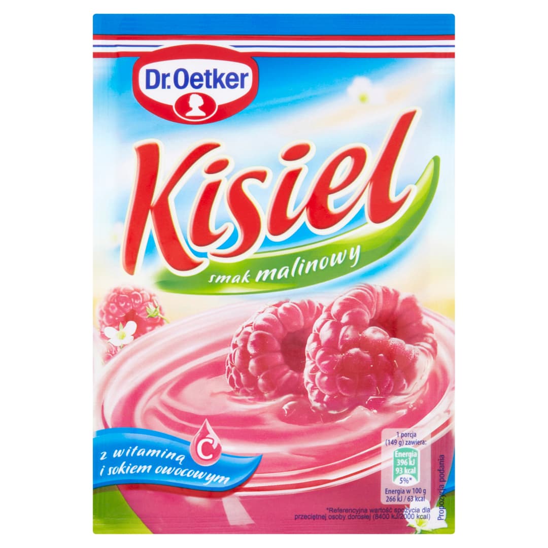 DR. OETKER Kisiel malinowy. 36,58 zl/kg