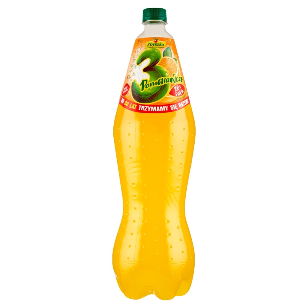 ZBYSZKO Napoj gazowany 3 pomarancze. 2,45 zl/l