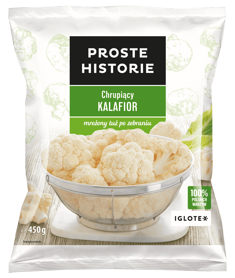PROSTE HISTORIE Chrupiacy kalafior rozyczki. 18,87 zl/kg