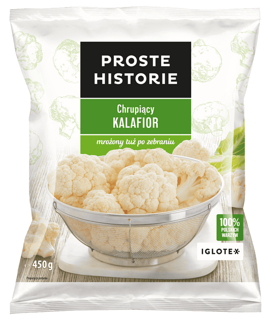PROSTE HISTORIE Chrupiacy kalafior rozyczki. 18,87 zl/kg