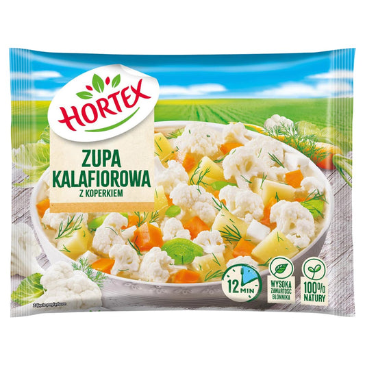 HORTEX Zupa kalafiorowa z koperkiem mrozona. 15,53 zl/kg
