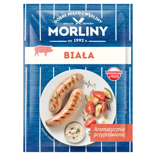 MORLINY Kielbasa biala. 33,32 zl/kg