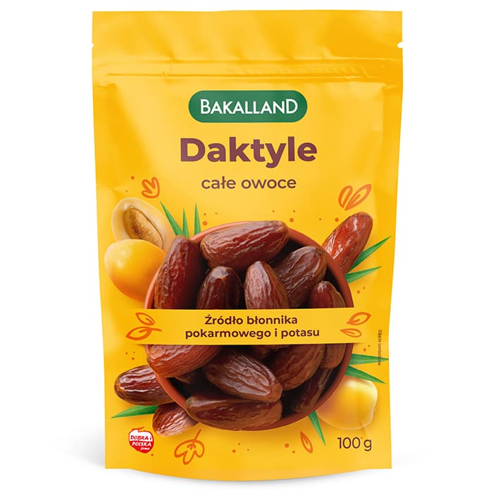 BAKALLAND Daktyle cale owoce. 35,90 zl/kg