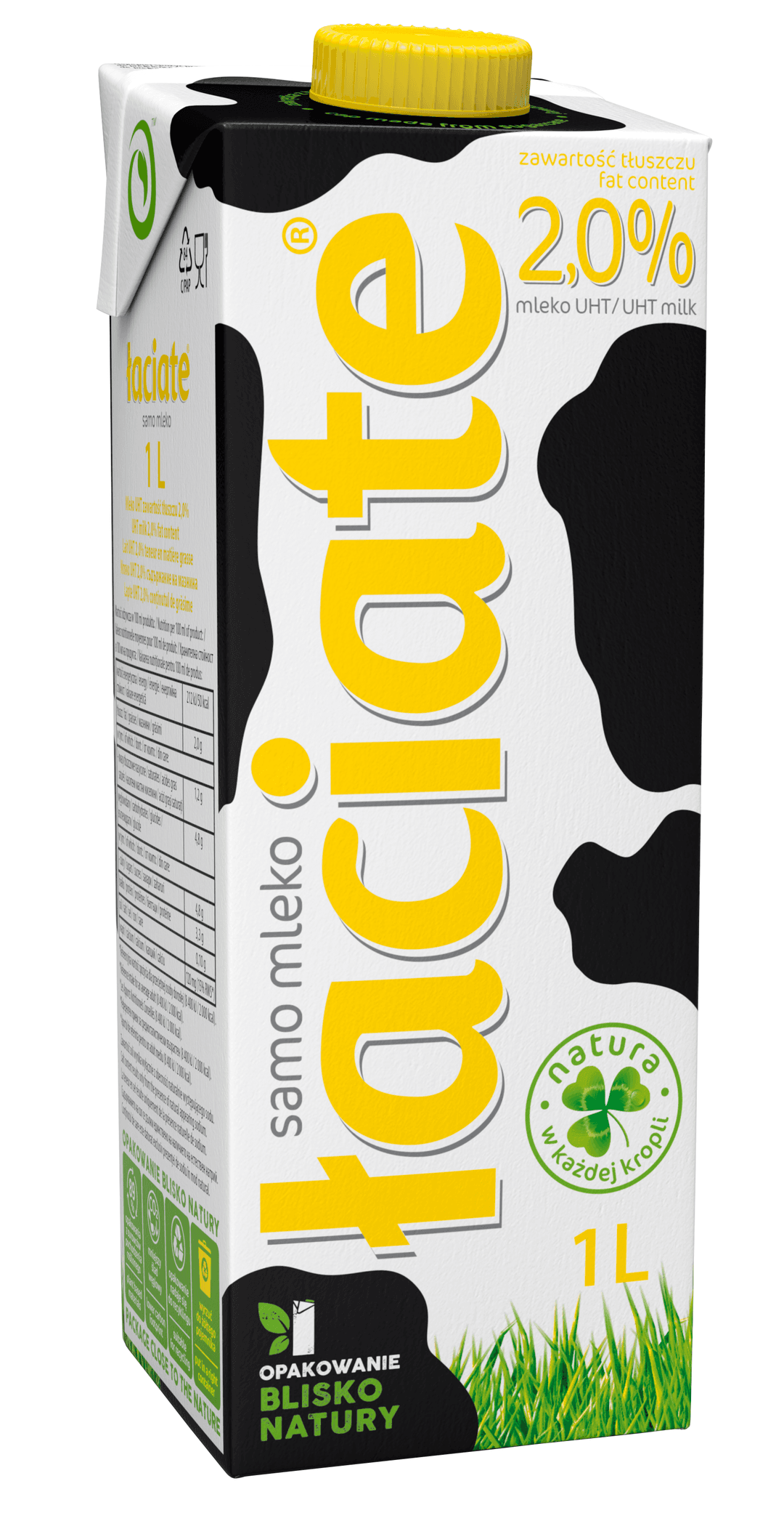 LACIATE Mleko UHT 2%. 4,29 zl/l