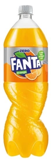 FANTA ZERO Napoj gazowany o smaku pomaranczowym. 5,13 zl/l