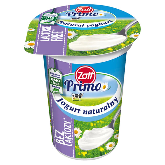 ZOTT PRIMO Jogurt naturalny bez laktozy. 13,83 zl/kg