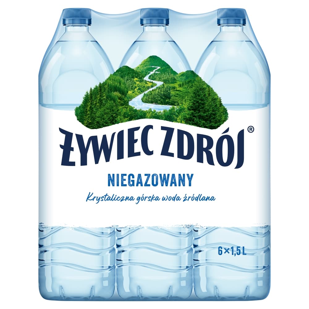 ZYWIEC ZDROJ Woda zrodlana niegazowana. 1,99 zl/l