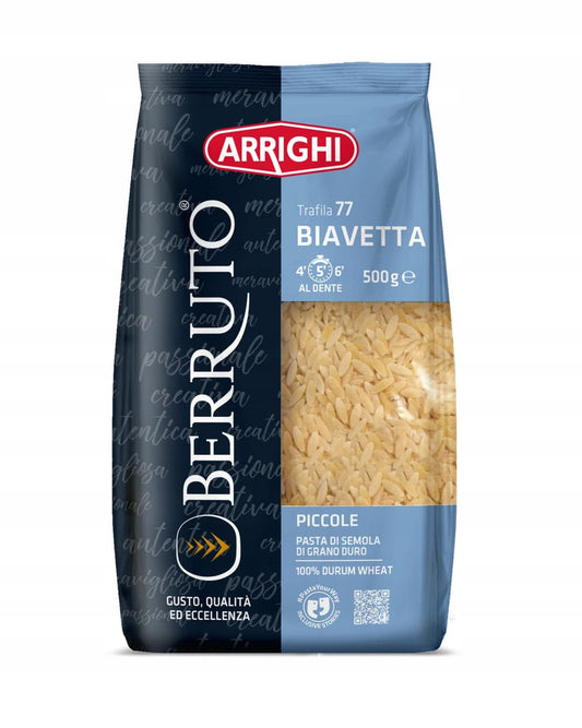 ARRIGHI Makaron biavetta orzo. 14,78 zl/kg