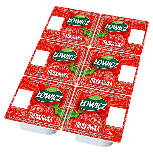LOWICZ Dzem truskawkowy. 33,27 zl/kg