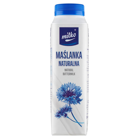 MILKO Maslanka naturalna. 9,67 zl/l