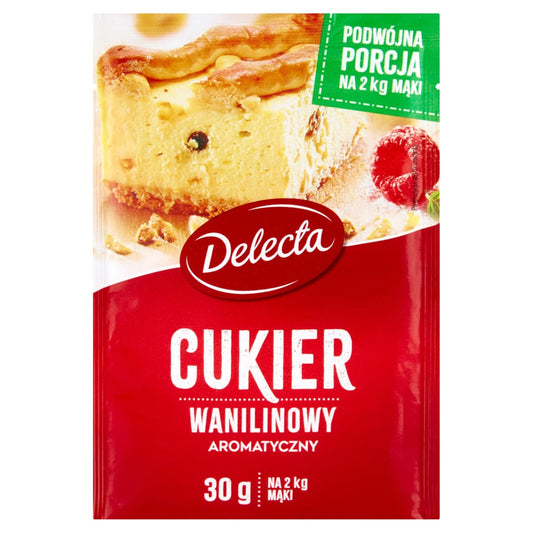DELECTA Cukier wanilinowy. 29,67 zl/kg