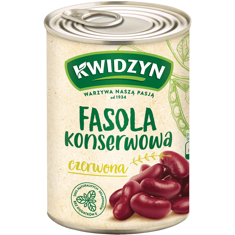KWIDZYN Fasola czerwona. 10,73 zl/kg