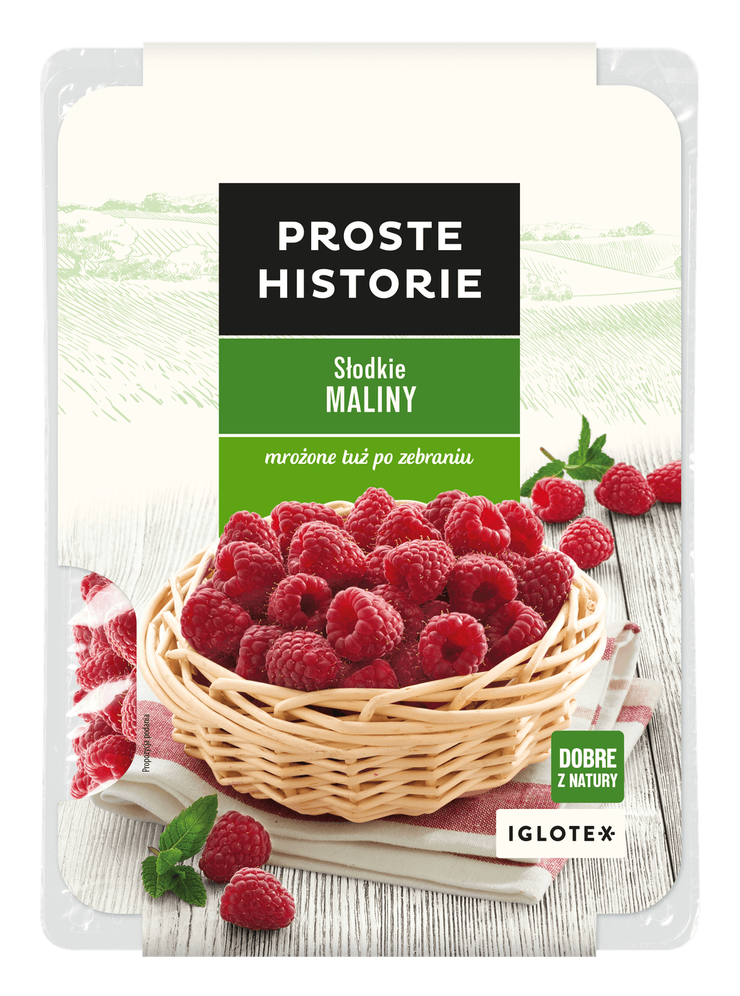 PROSTE HISTORIE Slodkie maliny. 60,68 zl/kg