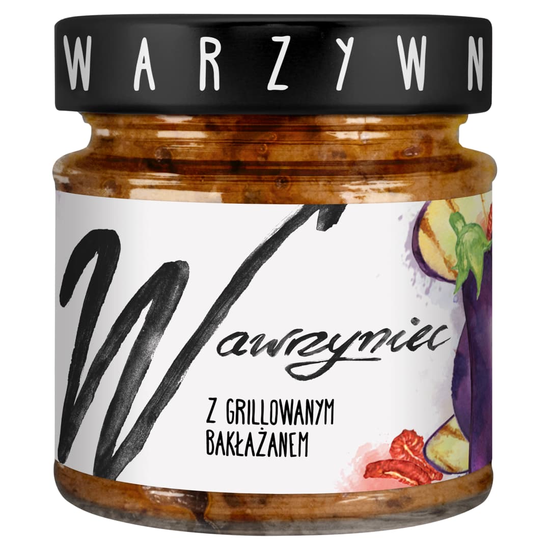 WAWRZYNIEC Pasta z grillowanym baklazanem. 44,39 zl/kg