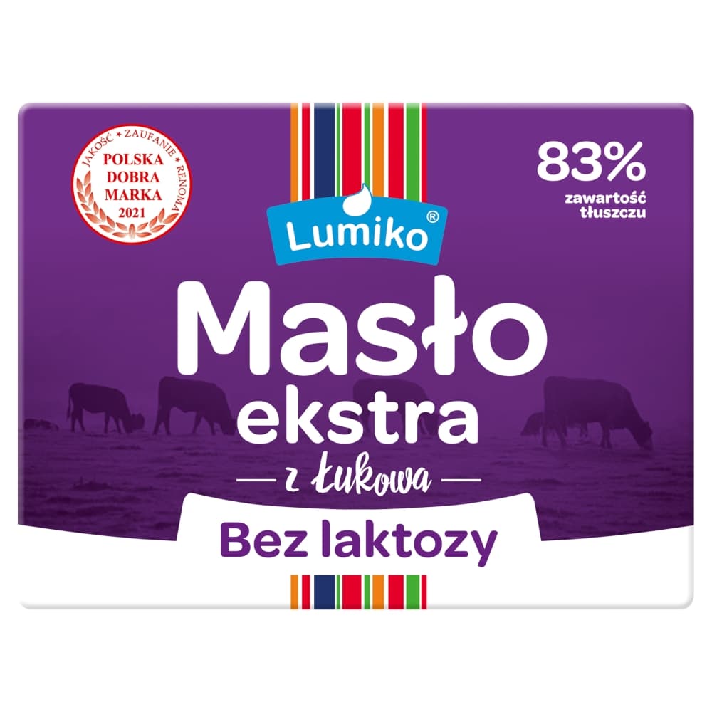 LUMIKO Maslo ekstra z Lukowa bez laktozy. 38,95 zl/kg
