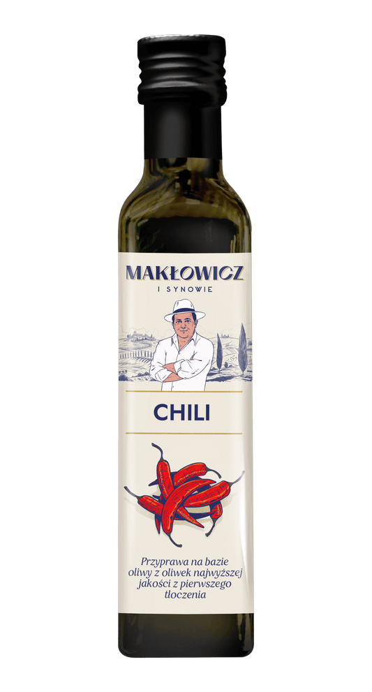 MAKLOWICZ I SYNOWIE Oliwa chilli. 86,36 zl/l