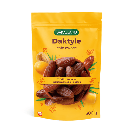 BAKALLAND Daktyle cale owoce. 25,97 zl/kg