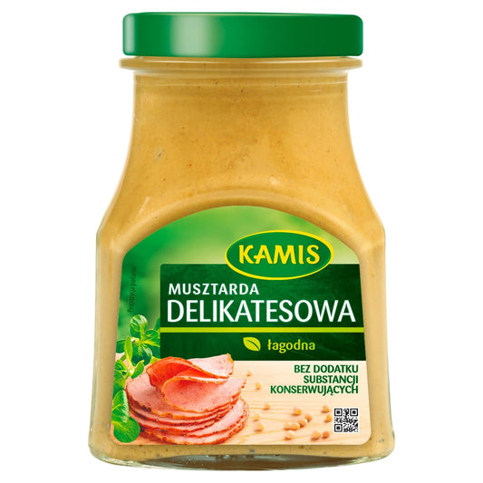KAMIS Musztarda delikatesowa. 18,86 zl/kg
