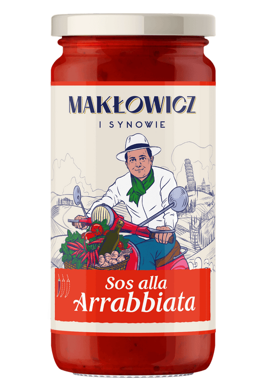 MAKLOWICZ I SYNOWIE Sos arrabbiata. 24,98 zl/kg