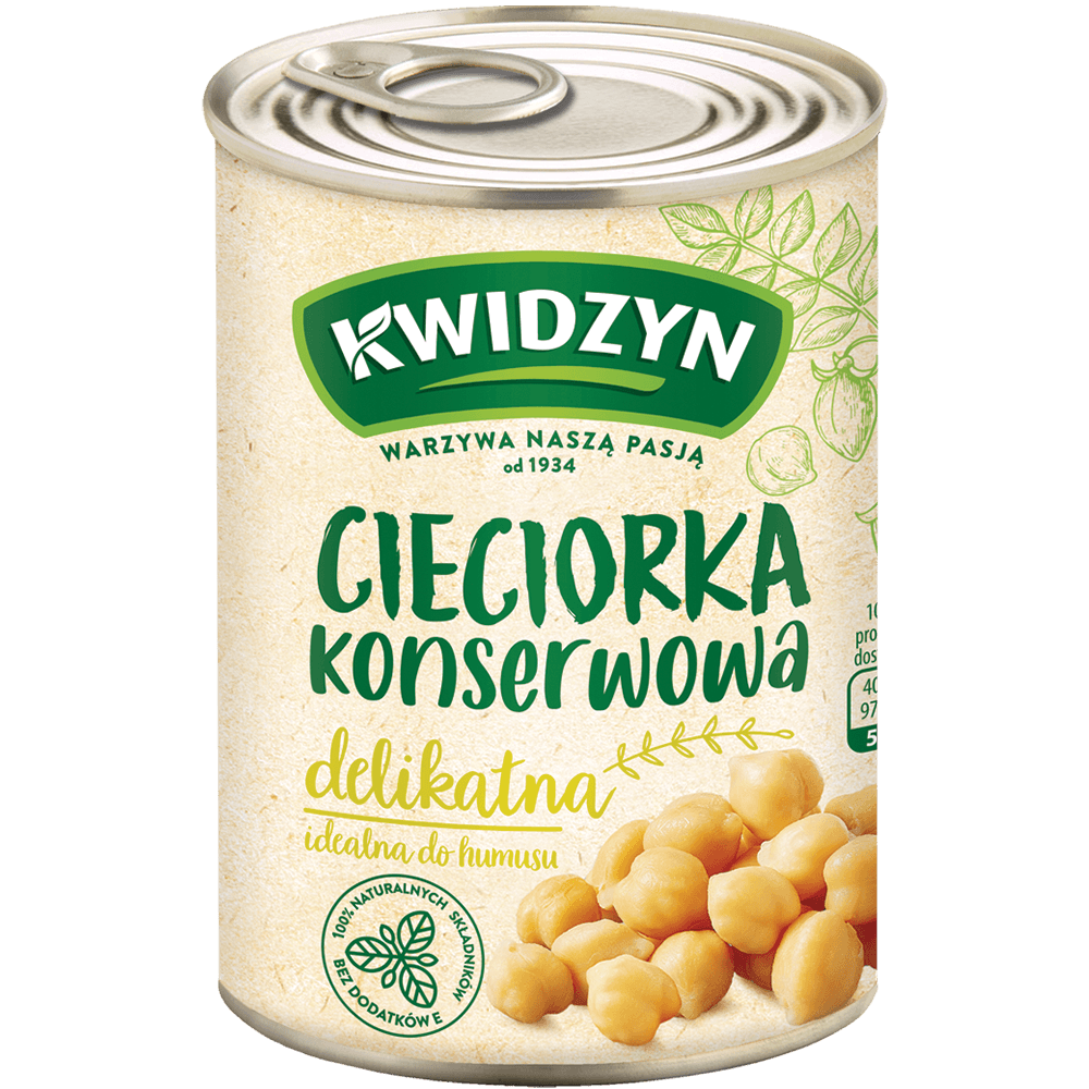 KWIDZYN Cieciorka konserwowa. 9,98 zl/kg