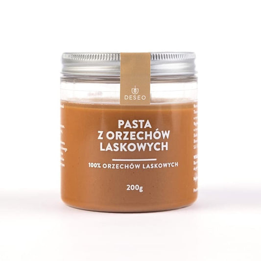 DESEO Pasta z orzechow laskowych 100 %. 129,95 zl/kg