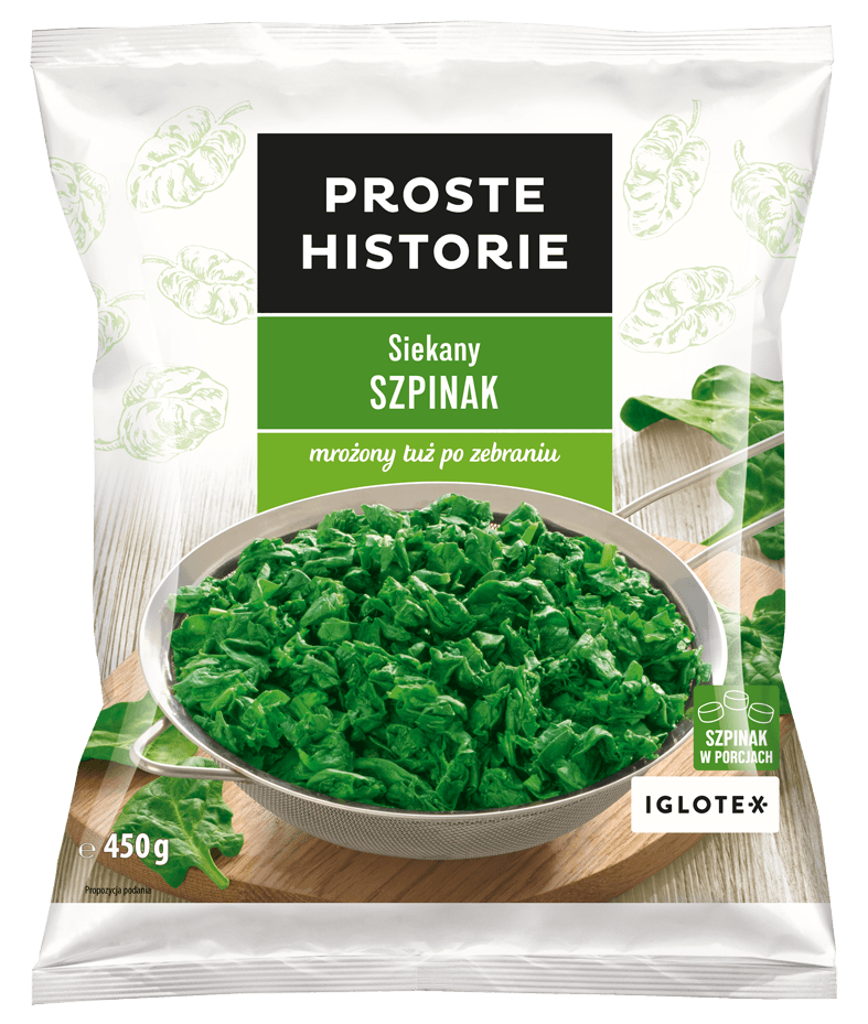 PROSTE HISTORIE Siekany Szpinak. 14,64 zl/kg