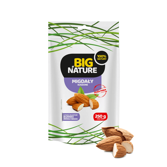 BIG NATURE Migdaly cale. 51,96 zl/kg