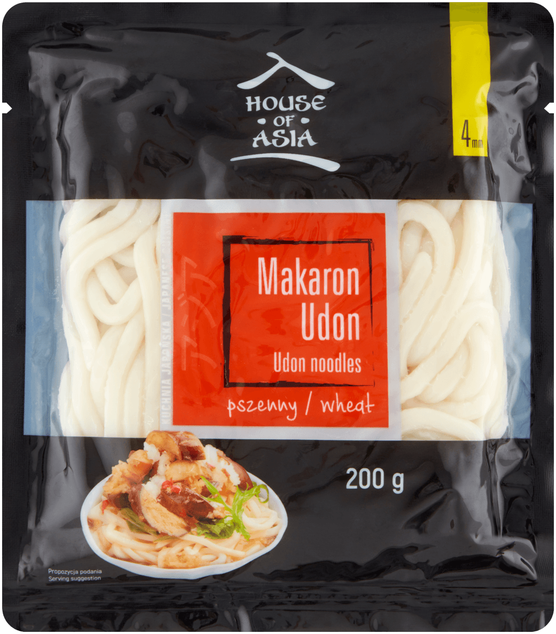 HOUSE OF ASIA Makaron swiezy Udon. 23,45 zl/kg