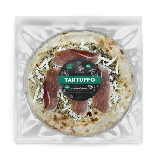 BAZYLIA I MIOD Pizza Tartuffo. 105,53 zl/kg