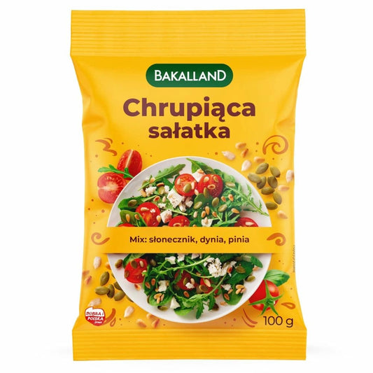 BAKALLAND Chrupiaca salatka. 64,90 zl/kg