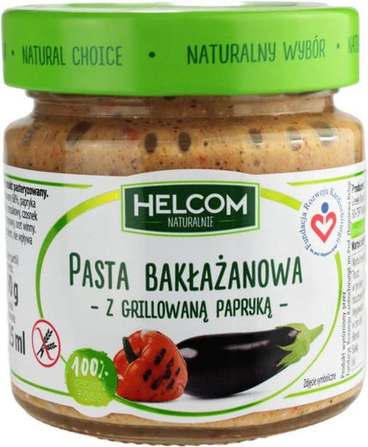 HELCOM Pasta baklazanowa z grillowana papryka VEGE. 37,84 zl/kg
