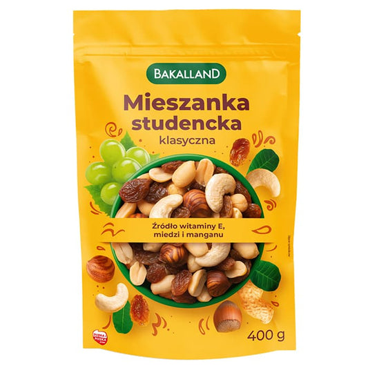 BAKALLAND Mieszanka studencka klasyczna. 44,48 zl/kg